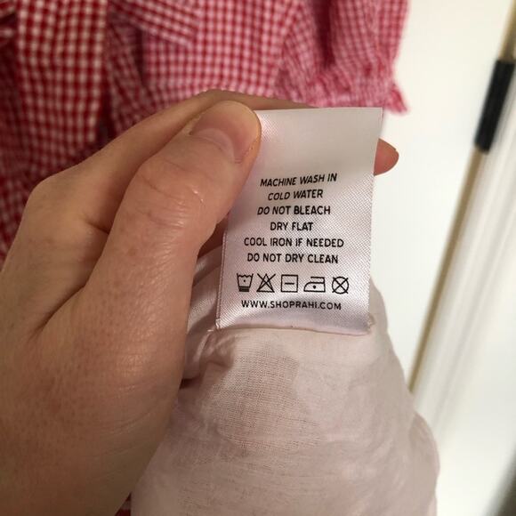 NWT Red Plaid Midi Dress - Picture 12 of 13